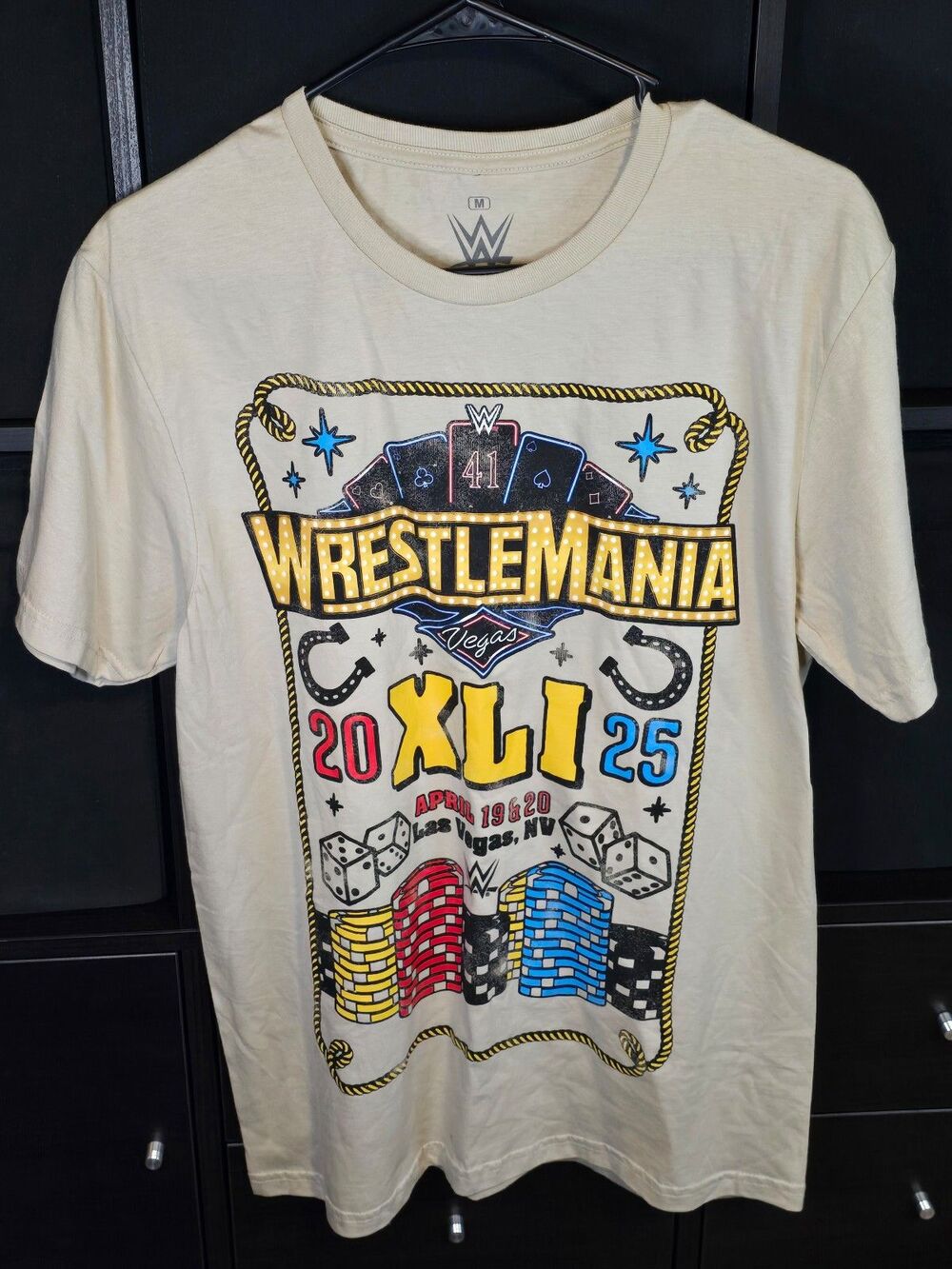 Ripple Junction WrestleMania XLI Las Vegas Western T-Shirt NWOT